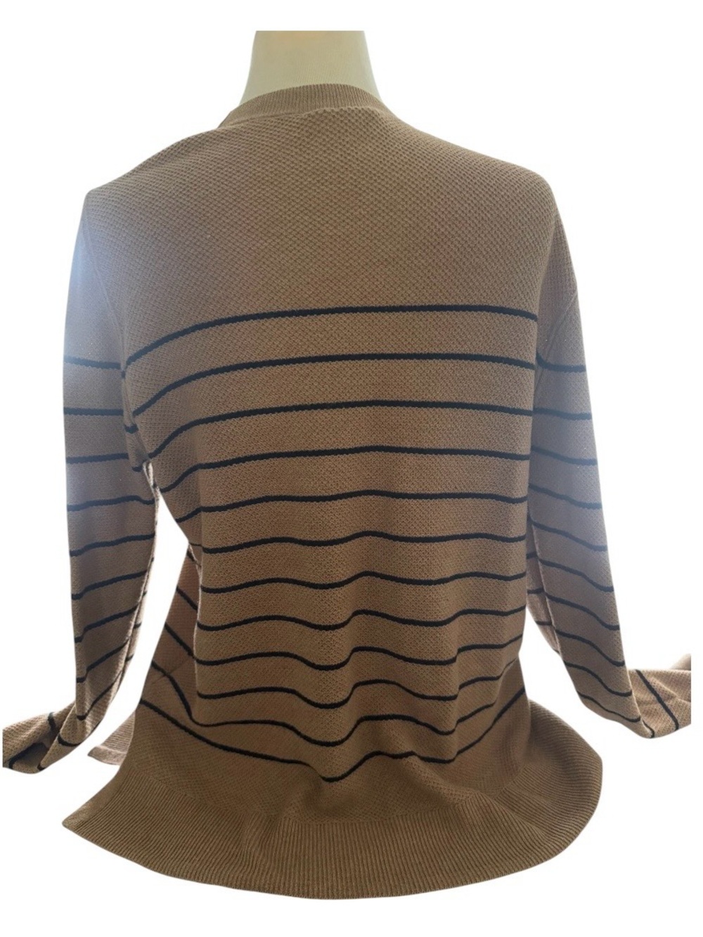 GAP Camel Ribbed Knit Sweater - Picture 2 of 4
